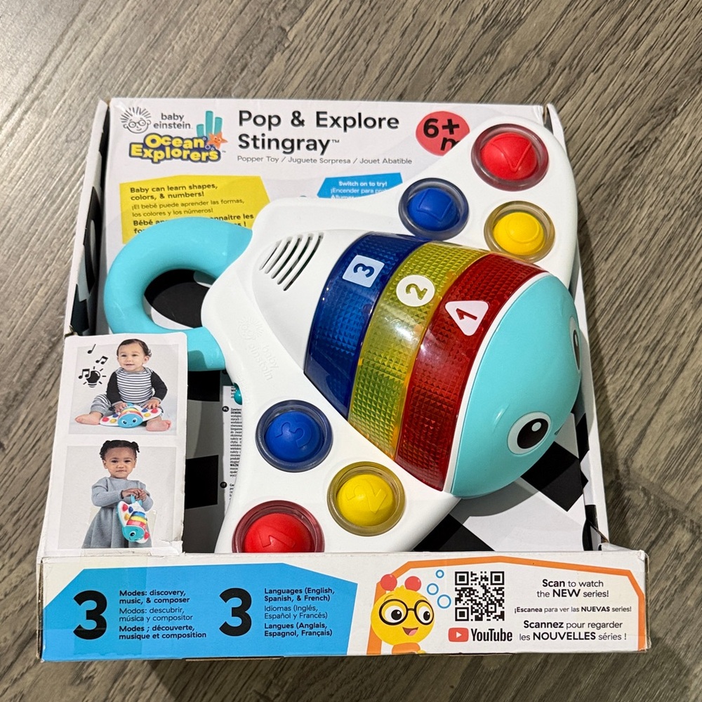 Baby Einstein Pop & Explore Stingray